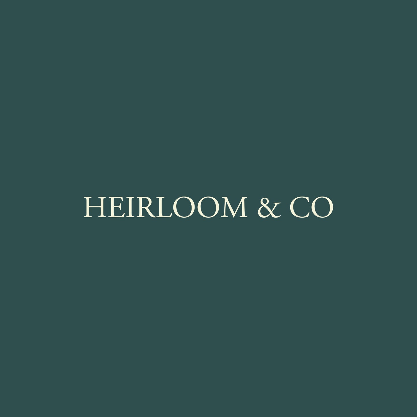 Heirloom & Co. Premium Tradeshow Branding Package