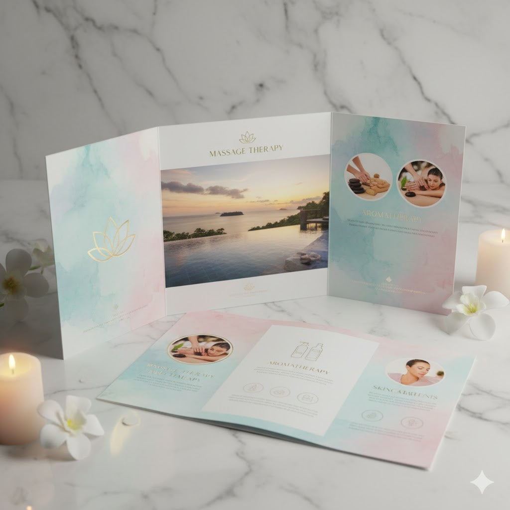 Custom Brochure Design & Printing (Bi-Fold, Tri-Fold, Gatefold and more)